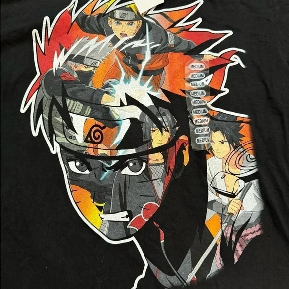 NARUTO SHIPPUDEN T-SHIRT MEN'S - Picture 4 of 4